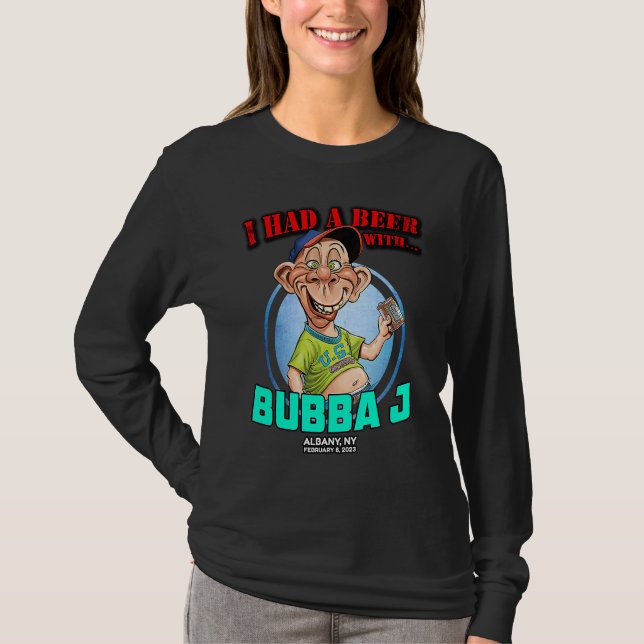 Bubba J Albany NY 2023 T Shirt (Framsida)