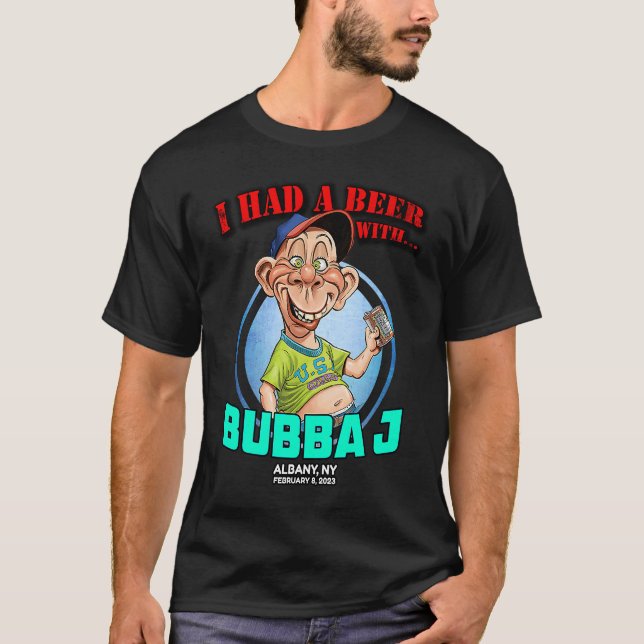 Bubba J Albany NY 2023 T Shirt (Framsida)