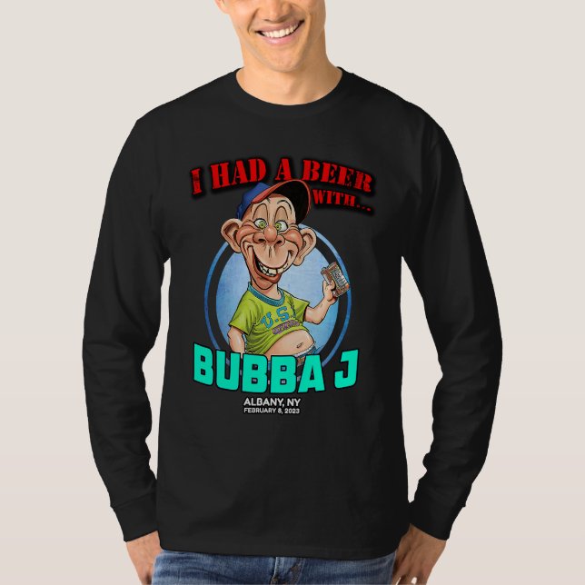 Bubba J Albany NY 2023 T Shirt (Framsida)