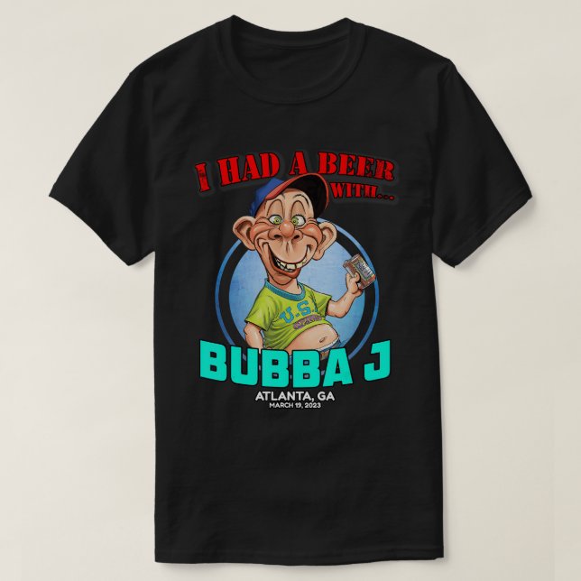 Bubba J Atlanta, GA (2023) T-Shirt (Design framsida)