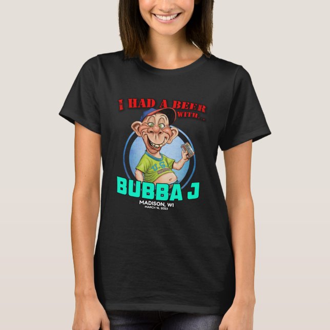 Bubba J Madison WI 2023 T Shirt (Framsida)