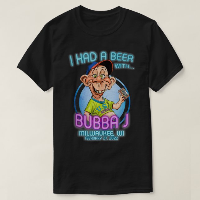 Bubba J Milwaukee, WI 1  T Shirt (Design framsida)