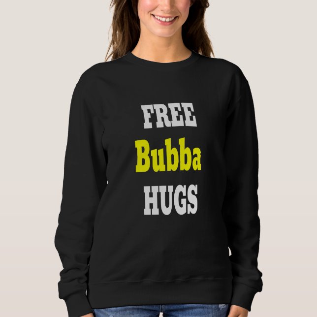 Bubba kramar farbror för bror Bästa Bubba någonsin T Shirt (Framsida)