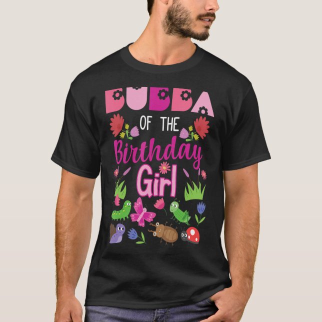 Bubba Kryp Insekt Bday Party T Shirt (Framsida)