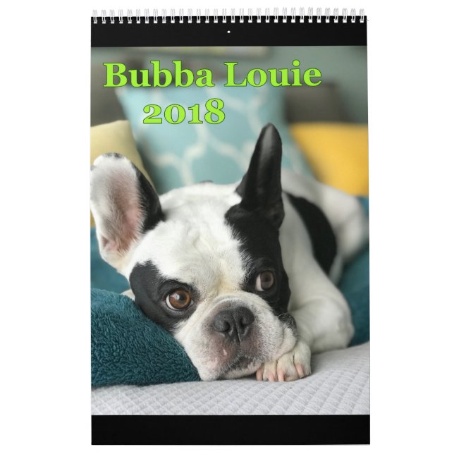 Bubba Louie kalender 2018 (Omslag)