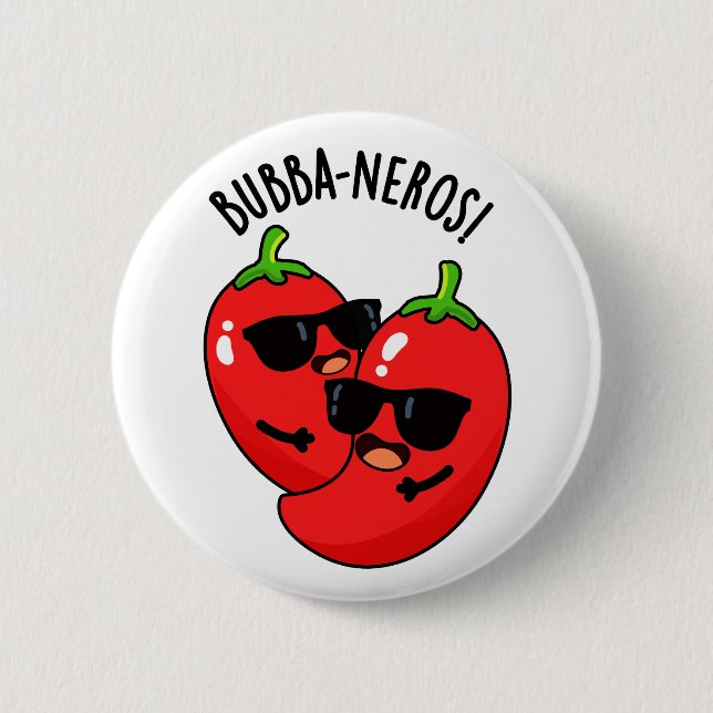 Bubba-neros Funny Habanero Pun Knapp (Framsida)