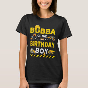 Bubba på födelsedagspressens byggarbetares födelse t shirt