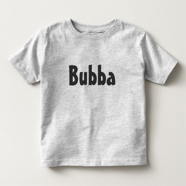 "Bubba" T-tröja T Shirt (Framsida)