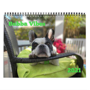 BUBBA VIBE CALENDAR 2021 KALENDER