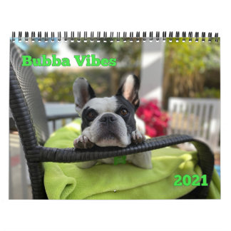 BUBBA VIBE CALENDAR 2021 KALENDER