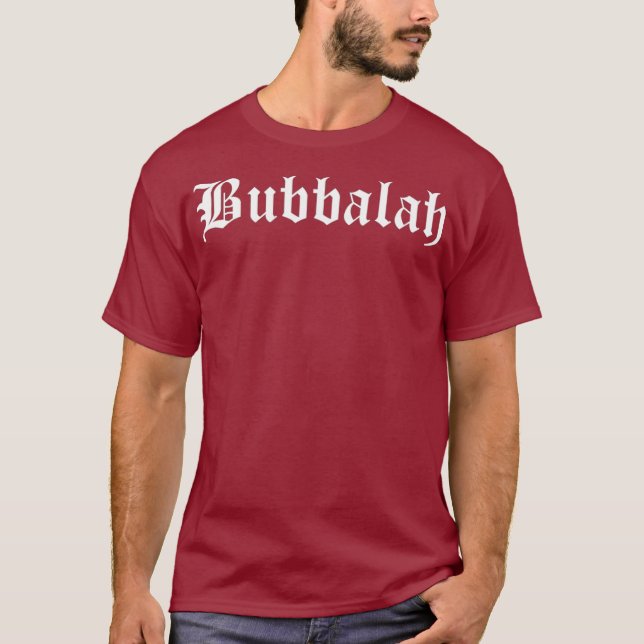 Bubbalah Yiddisk Jewish Bäste Baby Child Bubbala T Shirt (Framsida)