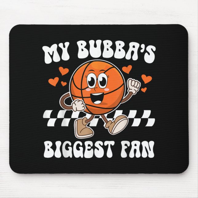 Bubbas Biggest Fläkt Basketball Sister av Basketba Musmatta (Framsidan)
