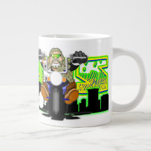Bubbas Biker Toons Jumbo Mugg