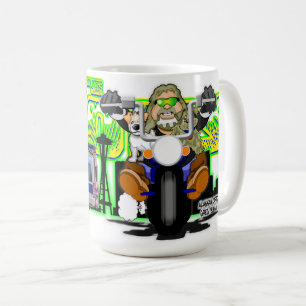 Bubbas Biker Toons Kaffemugg