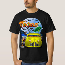 Bubbas Tecknad Hot rod Tee