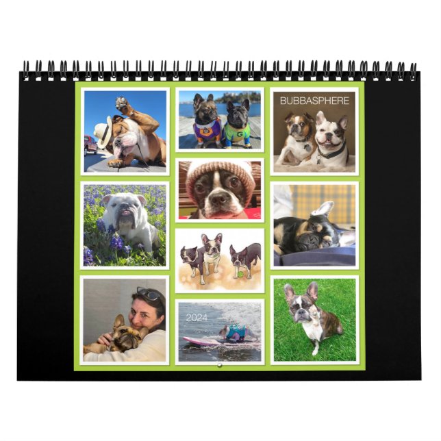 Bubbasphere 2024 kalender (Omslag)