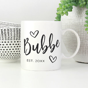 Bubbéår etablerat farmor kaffemugg