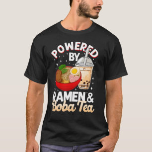 Bubbel med Ramen & Boba Tea Noodle T Shirt