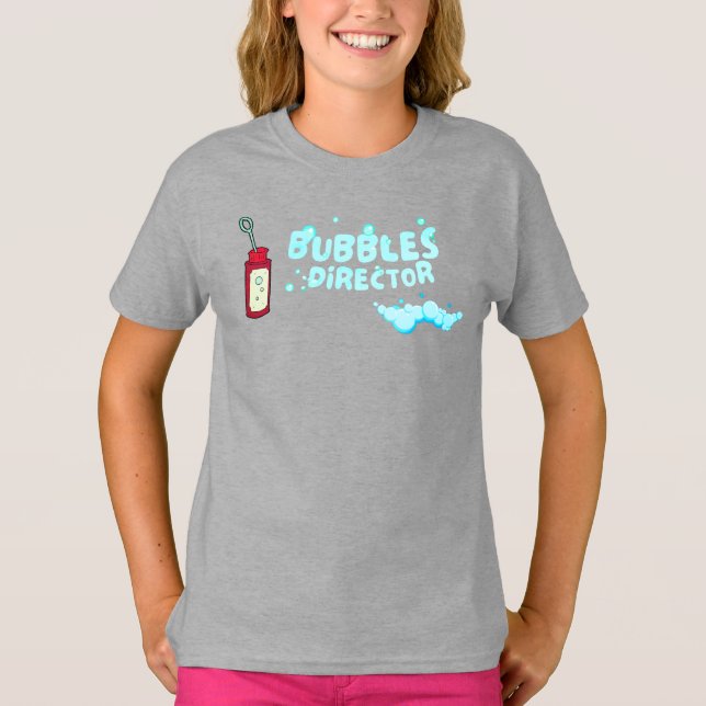Bubbel/söt/roligt T Shirt (Framsida)
