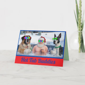 Bubbelbad-bebisar Helgkort