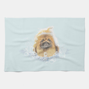 Bubbelbad Kökshandduk