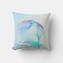 bubbelbakgrund himlar många bubblor cushion