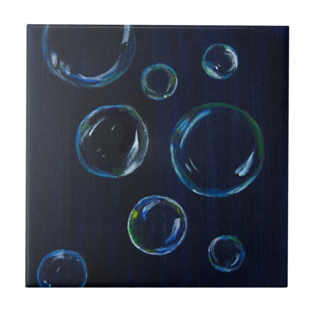 Bubbelbubblor Kakelplatta (Framsidan)