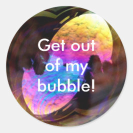 Bubbeldekal Runt Klistermärke