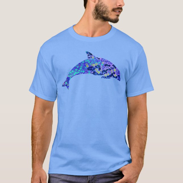 Bubbeldelfin T Shirt (Framsida)