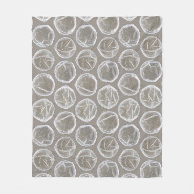 Bubbelfilt Fleecefilt (Framsidan)