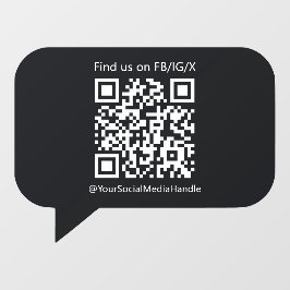 Bubbelfönsterstämpel för anpassningsbar svart Tal