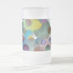 Bubbelglas Mugg, frostat Ölglas