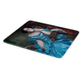 Bubbelgum Diva i blå satin