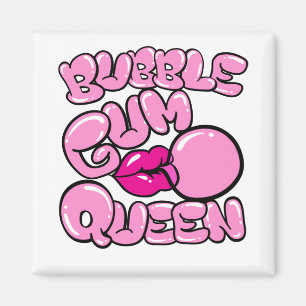 Bubbelgummi drottning Bubblegum Magnet