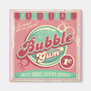 Bubbelgummi Magnet