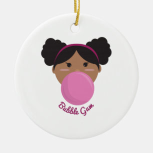 BubbelgumPrincess Julgransprydnad Keramik