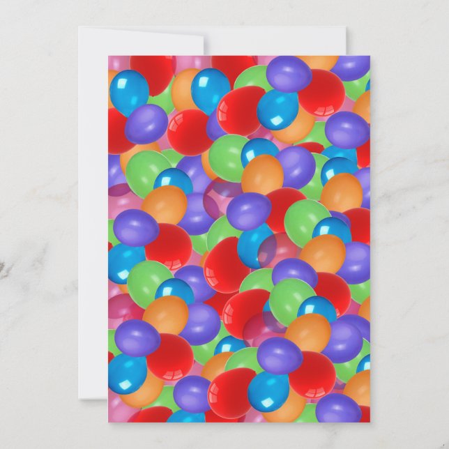 Bubbelinbjudan Inbjudningar (Baksida)