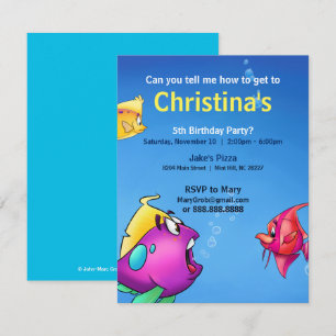 Bubbelns födelsedagskort inbjudningar