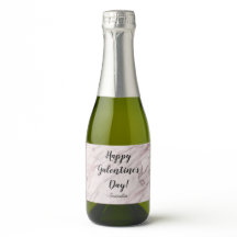 "Bubbelpåverkan" Personlig Mini Sparkling Win