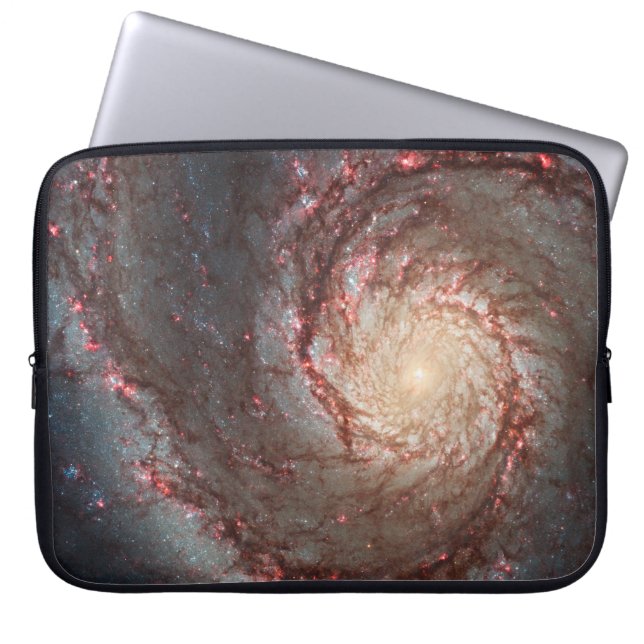 Bubbelpoolgalax Laptop Sleeve (Framsidan)