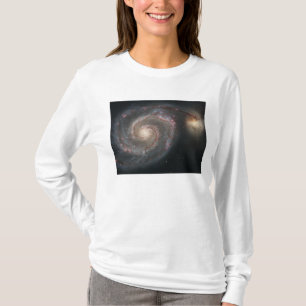 Bubbelpoolgalaxen (M51) och följegalax Tee Shirt