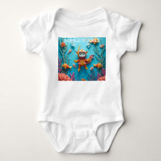 Bubbelproblem söt snorkel-djur t shirt