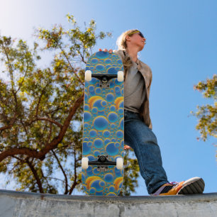 Bubbelskateboard Mini Skateboard Bräda 18,5 Cm
