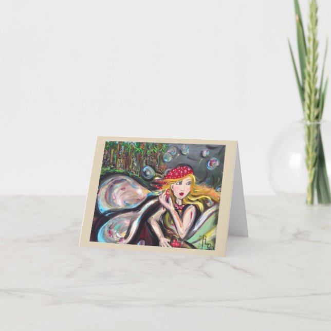 Bubbelstreck Kort (Framsida)