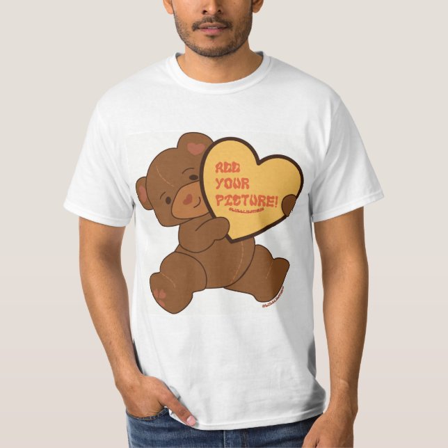 Bubbelt Bear Brown Colorway Sweatshirt T Shirt (Framsida)