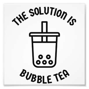 Bubbelte är lösningen fototryck