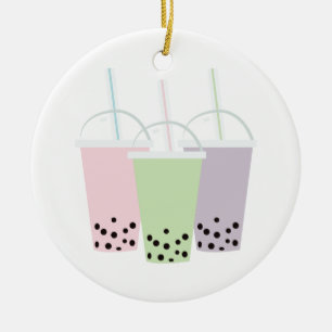 Bubbeltek Julgransprydnad Keramik