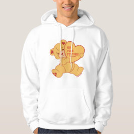 Bubberad kute Bear Red Colorway Hoodie