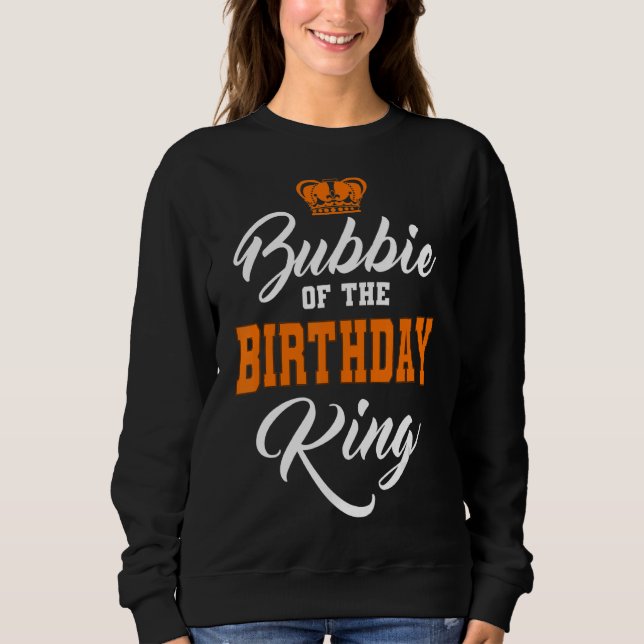 Bubbie vid födelsedagen Kung Party Krona-dagen Cel T Shirt (Framsida)