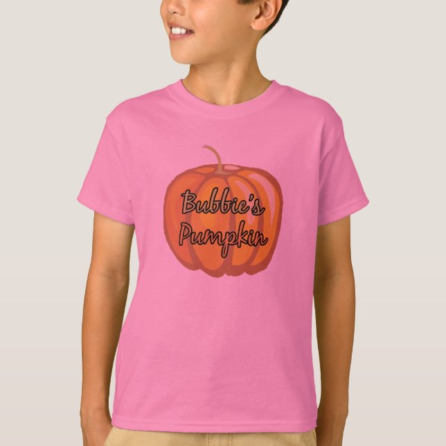 Bubbies pumpa tee shirt (Framsida)